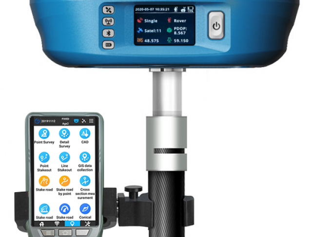 O GNSS RTK F100 da Gintec possui sensor de inclinação de até 60°!

Bluetooth e WIFI
O GNSS RTK F100 da Gintec possui a praticidade de conectar o rádio externo na base sem a necessidade de cabos, tudo através do bluetooth. Fora isso possui uma interfa